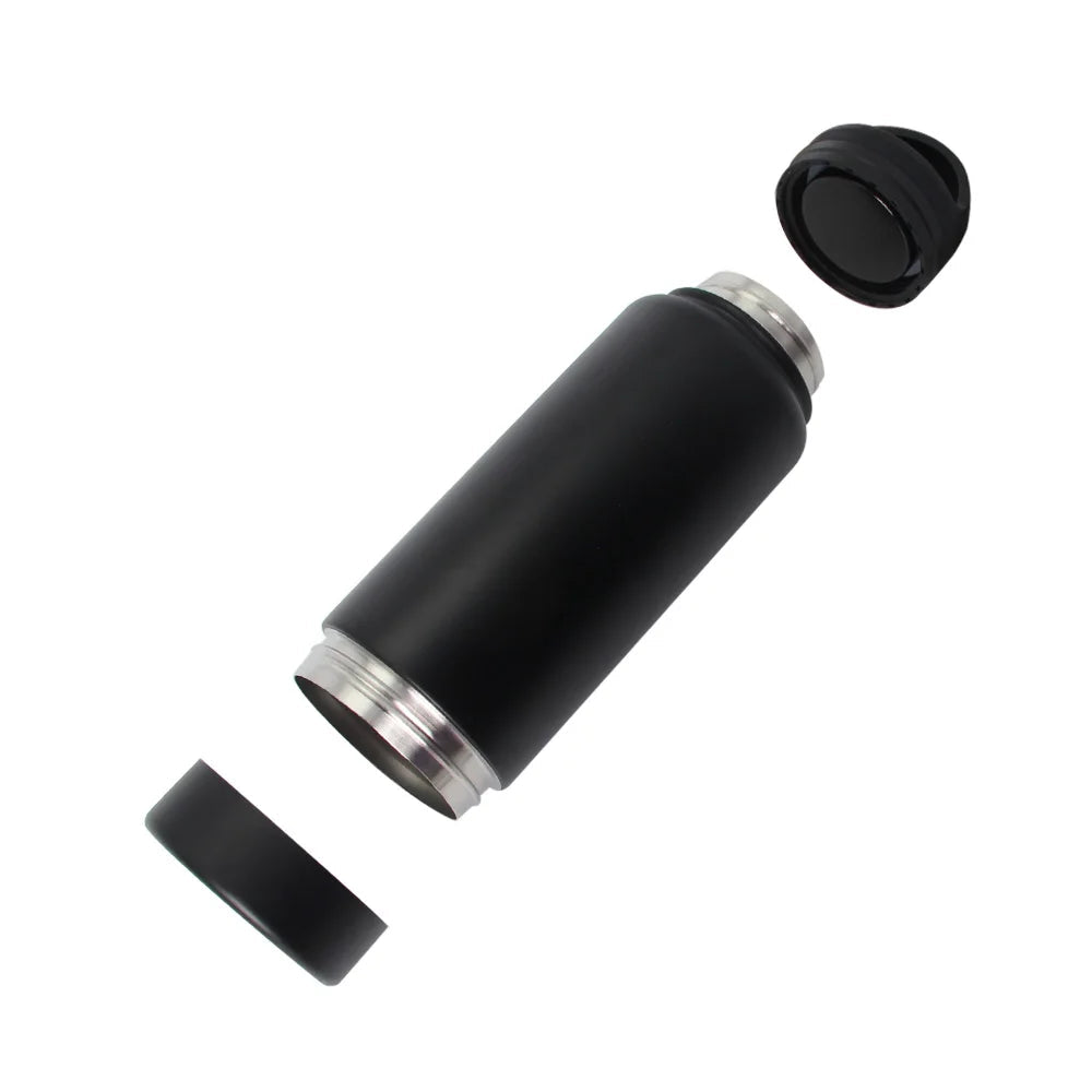 Stainless Steel Hidden Tumbler Water Bottle Stash Box Diversion Safe With Huge Secret Stash Spot Compartment for Cards Keys Cash Good Vibrations