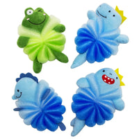 Baby bath flower ball, cute cartoon mermaid for children, soft and non scattering bath ball, bubble net Good Vibrations