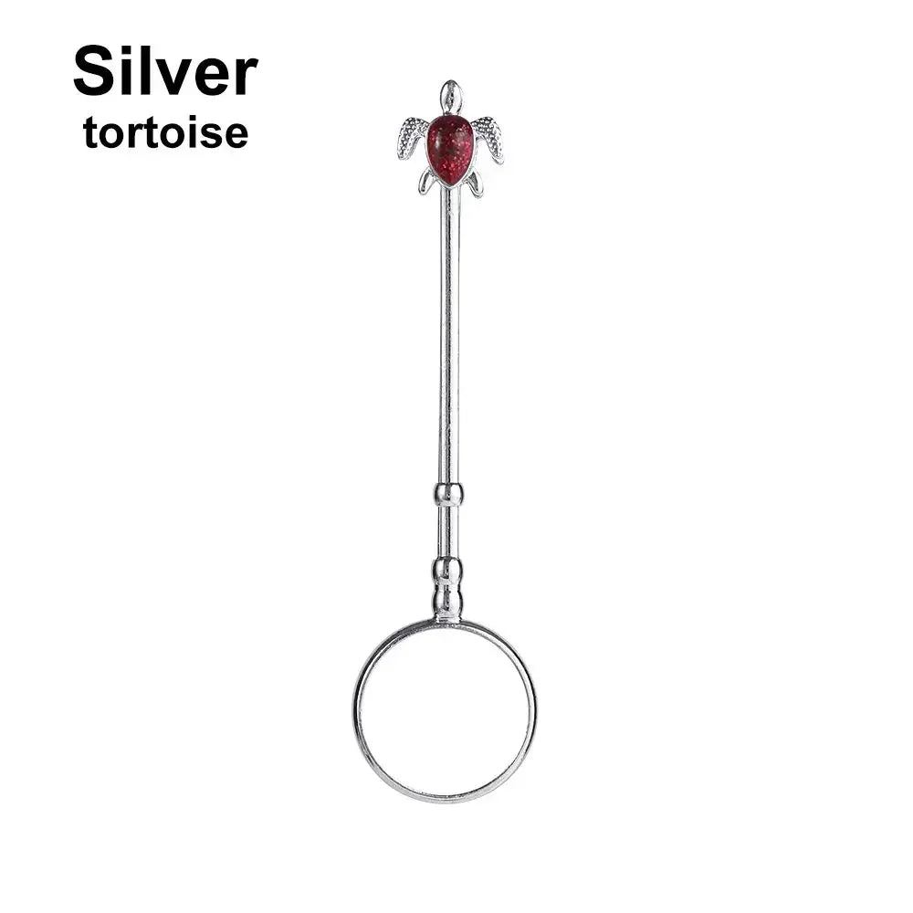 1Pcs Cigarette Hand Holder Smoking Accessories Finger Ring For Women Men Adjustable Slim Cigarettes Clip Smoking Holder Cuprum Good Vibrations Adult Super Store