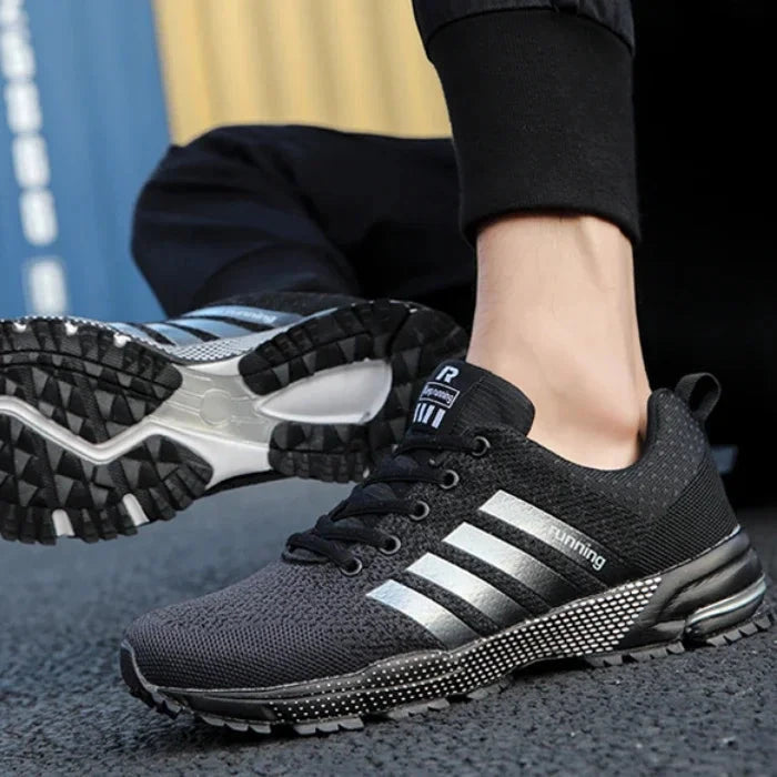 Men Shoes Comfortable Non-Slip Stable Shock Absorption Light Couple Shoes and Men's Sneakers Mesh Breathable Casual Basket Homme Good Vibrations