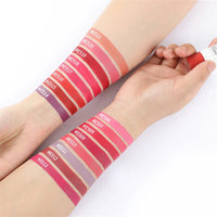 1PC Sexy Pink Women's Lipstick 16 Colors Lasting Waterproof Liquid Pencil Matte Liquid Lipsticks Makeups Non-Stick Cup Lip Gloss Good Vibrations