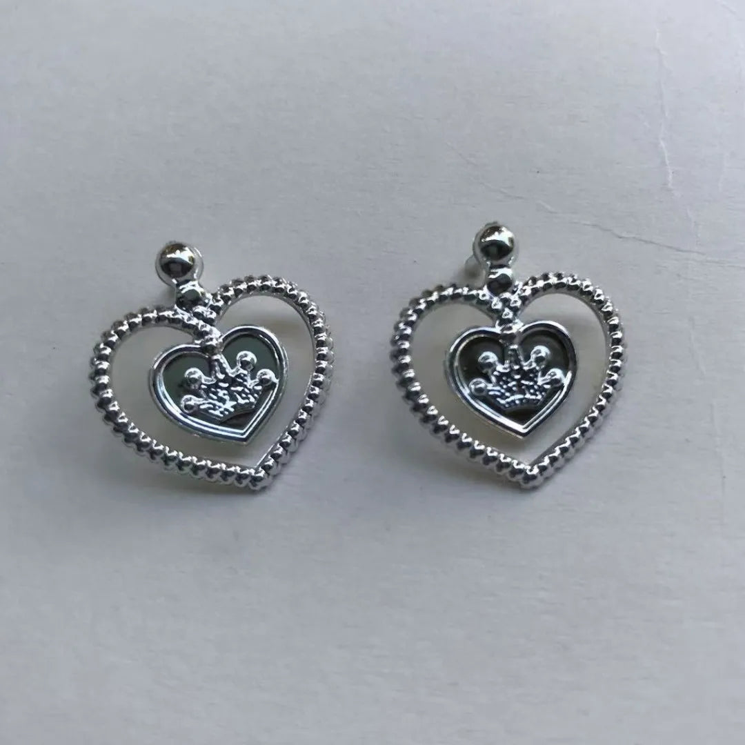 Rainbow Doll Hearts Shape Silver Earrings Necklace Sandals Shoes Original Doll Replacement Eyes Parts Doll Accessories Decors Good Vibrations