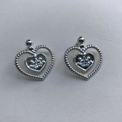 Rainbow Doll Hearts Shape Silver Earrings Necklace Sandals Shoes Original Doll Replacement Eyes Parts Doll Accessories Decors Good Vibrations