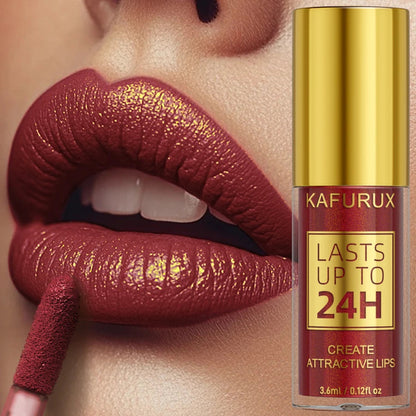 14 Colors Glitter Metallic Lip Glaze Shiny Long Lasting Lip Gloss Waterproof Liquid Lipstick Makeup Lip Oil Lip Tint Gifts for W Good Vibrations