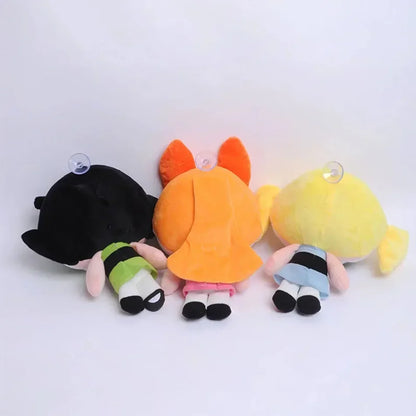20Cm The Powerpuff Girls Plush Doll Cute Girly Heart Cartoon Blossom Buttercup Bubbles Plush Doll Decoration Toy Gift Good Vibrations