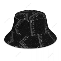 Double-sided Reflective New Fashion Bucket Hats Outdoor Sun Cap Good Vibrations