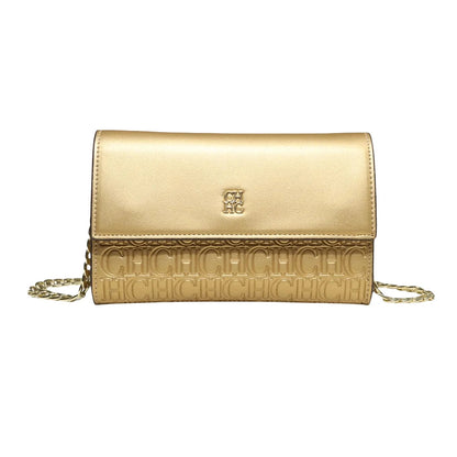 CH Crossbody Bag For Women Luxury Designer Handbag Fashion Embossed Leather Shoulder Bag Elegant Chain Clutch Bag For Daily Use Good Vibrations