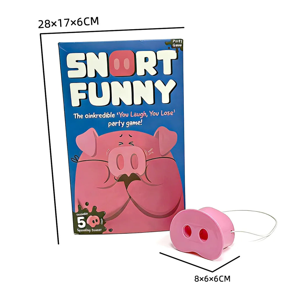 The New SNORT GUFFAW  Party Game, Smiling Means You Lose. Good Vibrations