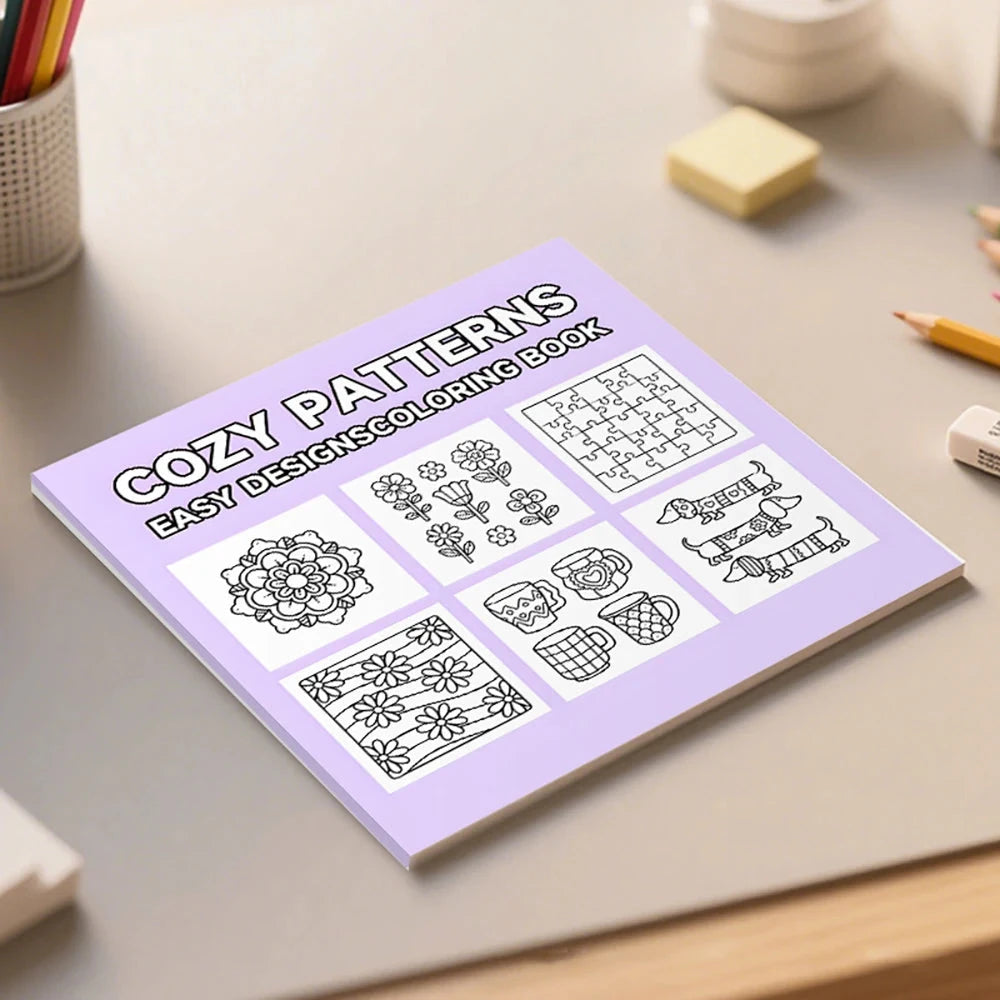 Coloring Book for Kids & Adults: Large Drawing Sketchbook with Blank Pages, Perfect for Sketching, Art Supplies ﻿ Good Vibrations