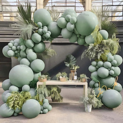 5-18in Boho Birthday Balloons Twilight Pink Blue White Sand Balloons for Wedding Birthday Baby Shower Graduation Party Decor Good Vibrations