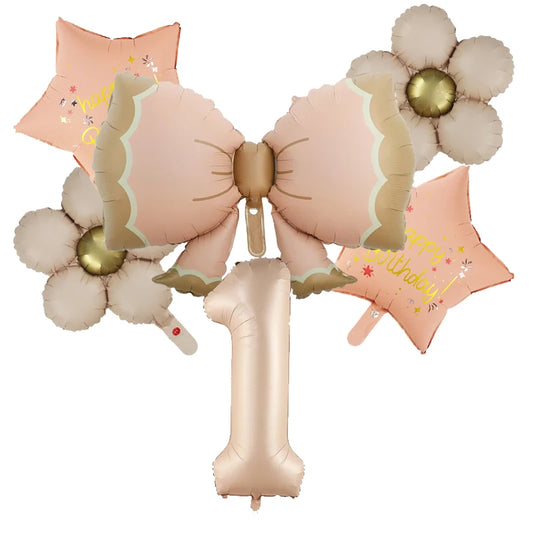 Butterfly Balloons 2 3 4 5th Birthday Decor for Girls Pink Butterfly Foil Balloons for Butterfly Themed Party Wedding  Decors Good Vibrations