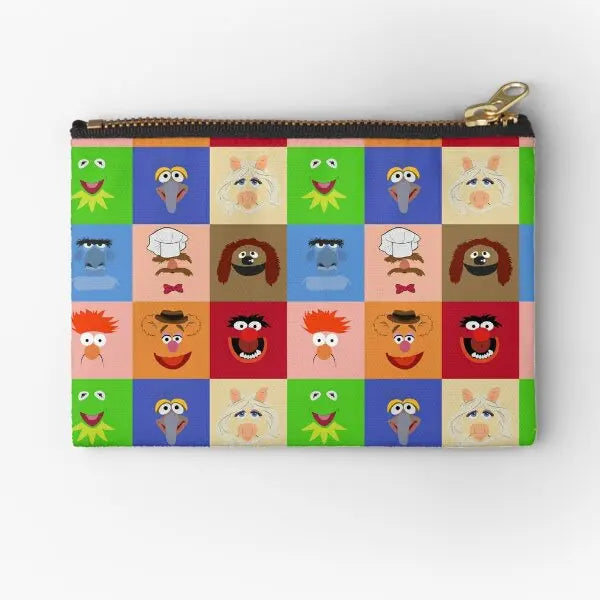 Muppets  Zipper Pouches Socks Panties Pure Bag Pocket Packaging Women Money Key Small Men Cosmetic Storage Underwear Wallet Coin Good Vibrations
