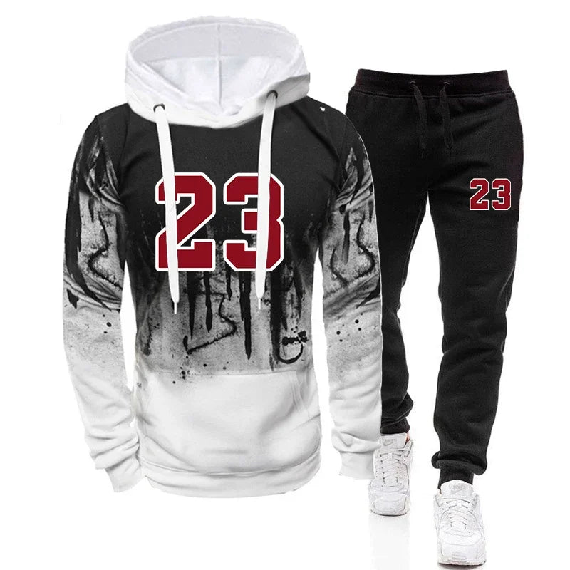 Casual Hoodies Jogging Sweatshirts for Men Top Fashion Comfortable Autumn Winter Daily Dressing Sports Sweatpants Men's Clothing Good Vibrations
