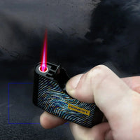 2024 Honest Metal Jet Torch Turbo Lighter  Windproof Red Flame Gas Butane Lighter Cigar Cigarette Lighter Smoking Accessories Good Vibrations Adult Super Store