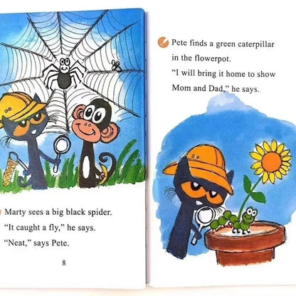 27 Books/set The Most Complete 27 Volumes, The Pete Cat Book English Picture Book, Pete The Cat I Can Read Free Audio Good Vibrations