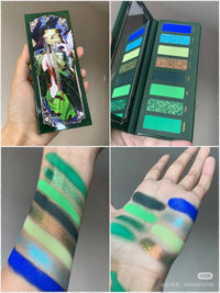 Narimi 10 Color Highly Pigmented Eyeshadow Palette Matte Shimmer Easy Halo-dye Eye Shadow Long Lasting Natural Colors Eye Makeup Good Vibrations