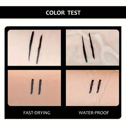 Quick-dry Eyeliner Pencil Makeup Long Lasting Smooth Matte Eye Liner Waterproof Anti Smudge Liquid Eyeliner Pen Eyes Cosmetics Good Vibrations