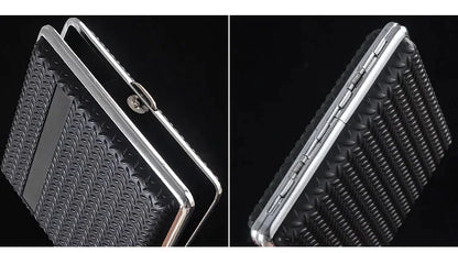 Fashion Cigarette Case 20pcs Metal Cigarette Holder Coarse Pack Anti-pressure Moisture-proof Portable Cigarette Case Good Vibrations Adult Super Store
