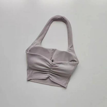 Fitness Bra Workout Tops Gym Fitness Sports Bras Sexy Athletic Sport Bra Women Backless Gym Yoga Crop Top Good Vibrations