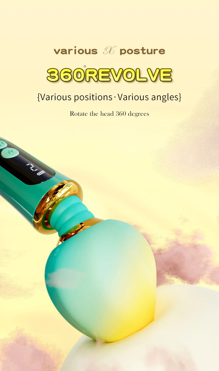MINI AV 360° Stimulate Stick Nipple and Clitoris Massage Stimulation Toy Powerful Magic Wand Personal Massager Female Vibrators Good Vibrations Adult Super Store