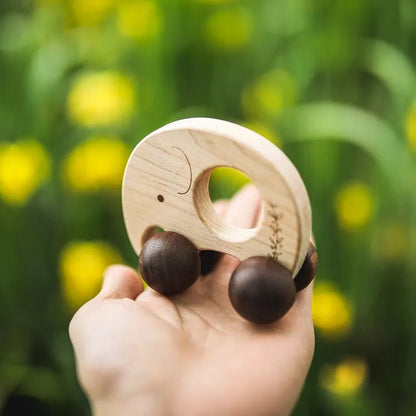 Wooden Cars Toys Maple Diy Crafts for Students Home Activities Montessori Grasping Teething Toy Newborn Birthday Gift Wood Block Good Vibrations
