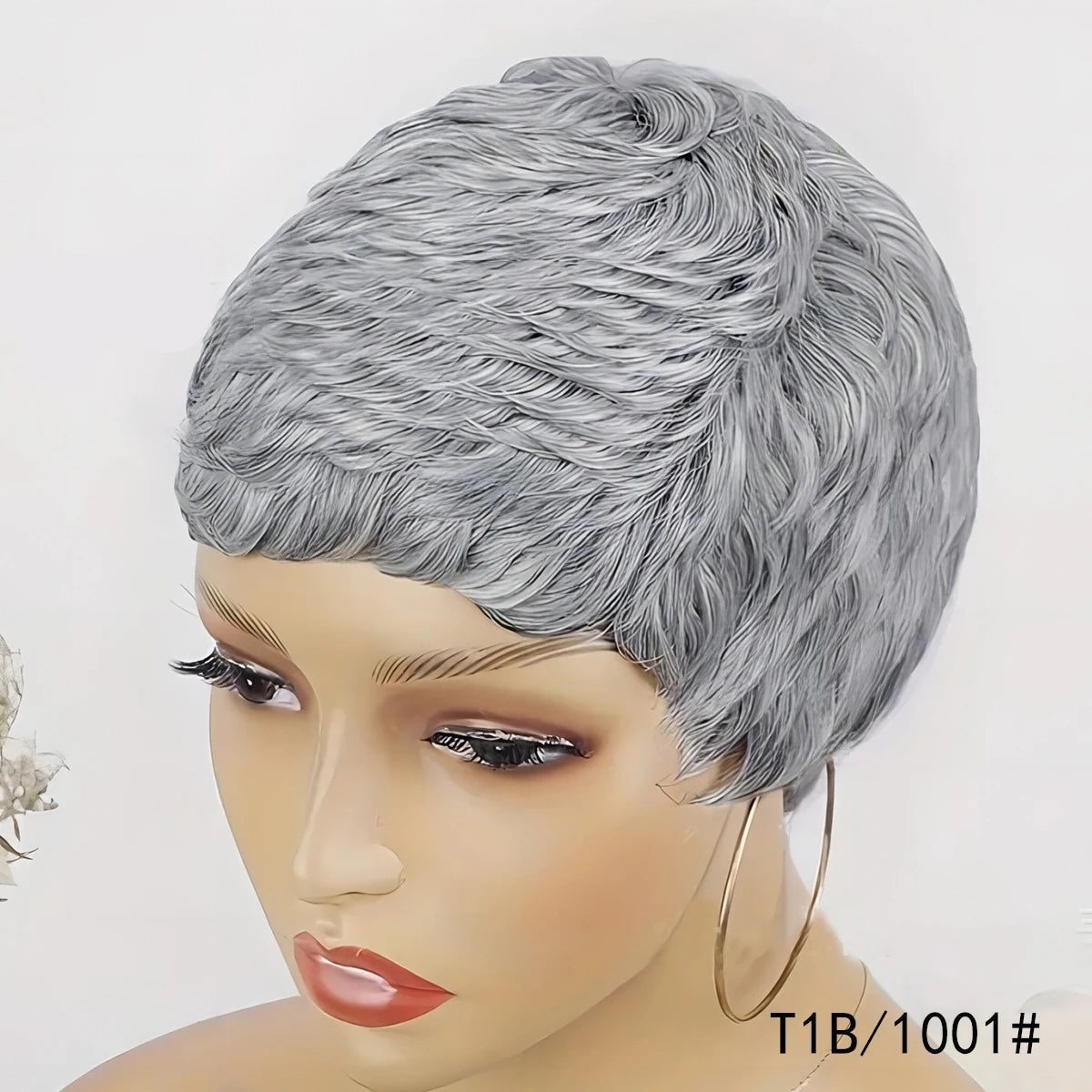 Synthetic Short Pixie Cut Wigs For Women Pixie Cut Short Wavy Layered Wigs Black Wavy Wigs Short Wigs Pixie Cut Wigs For Women Good Vibrations