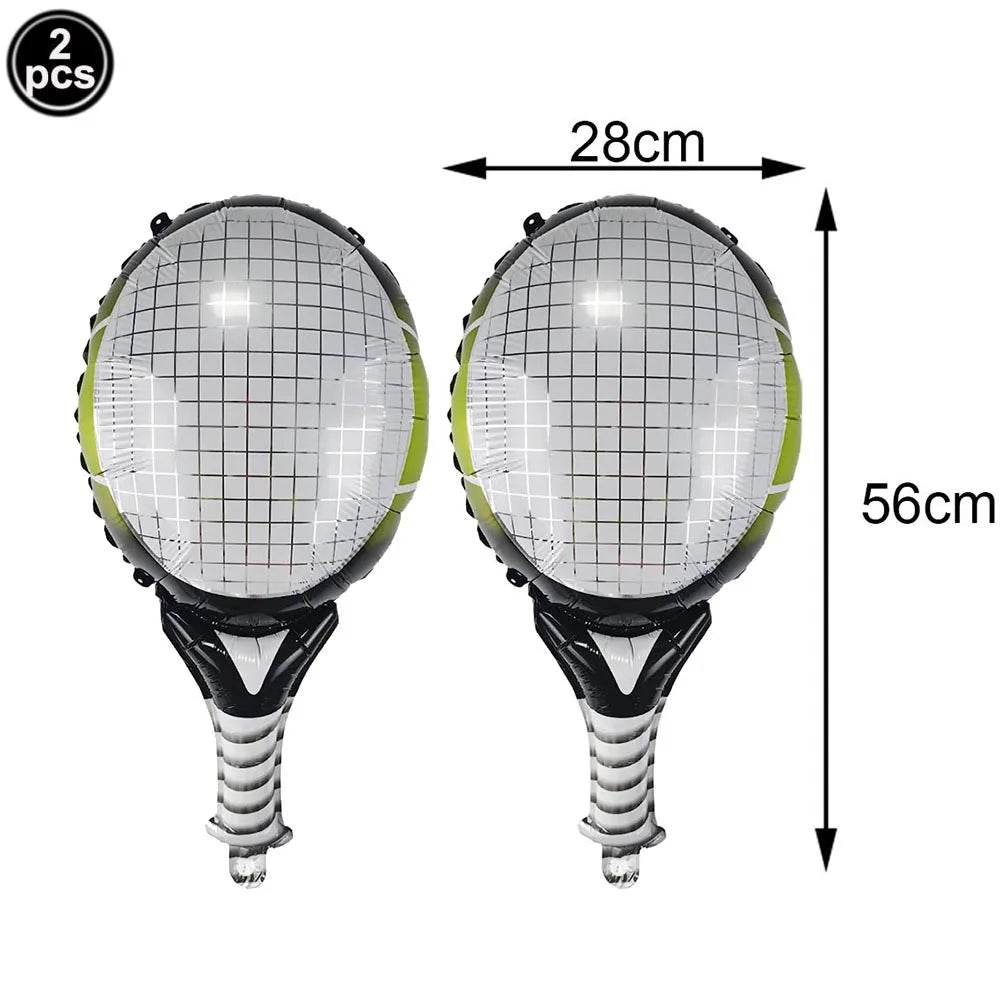 Tennis Party Supplies Paper Plate Napkin Cup Tableware for Boys Baby Shower Tennis Ball Sports Themed Party Birthday Decoration Good Vibrations