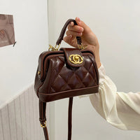 Elegant Ladies Tote Bag Luxury Leather Designer Crossbody Shoulder Handbags Women's Stylish Durable Casual Fashion Purse Good Vibrations