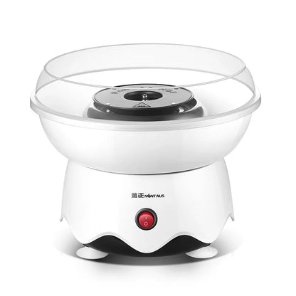 Cotton Candy Machine for Kids DIY Portable with Large Food Grade Splash-Proof Plate Efficient Heating Hard & Sugar Free Good Vibrations