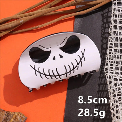 Halloween Hair Accessories Ghost Hair Clip for Women Girls Red Horns Hairpin Skull Claw Y2K Gothic Hair Jewelry 2023 New HangZhi Good Vibrations