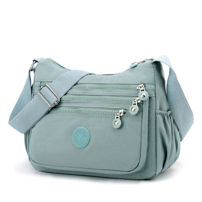 Shoulder Bag Crossbody Bag for Women Messenger Bags Waterproof Nylon Ladies Handbag Good Vibrations