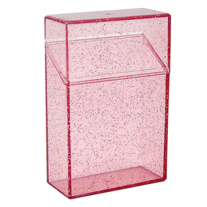 Glitter Cigarette Box Case for 20 pcs King Size 84mm Cigarette Smoking Accessory Good Vibrations Adult Super Store