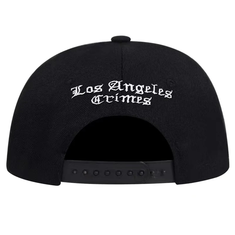 Unisex Los Angeles Embroidery Hip-hop Hats Spring Autumn Outdoor Adjustable Casual Baseball Caps Trucker Caps Sunscreen Hat Good Vibrations
