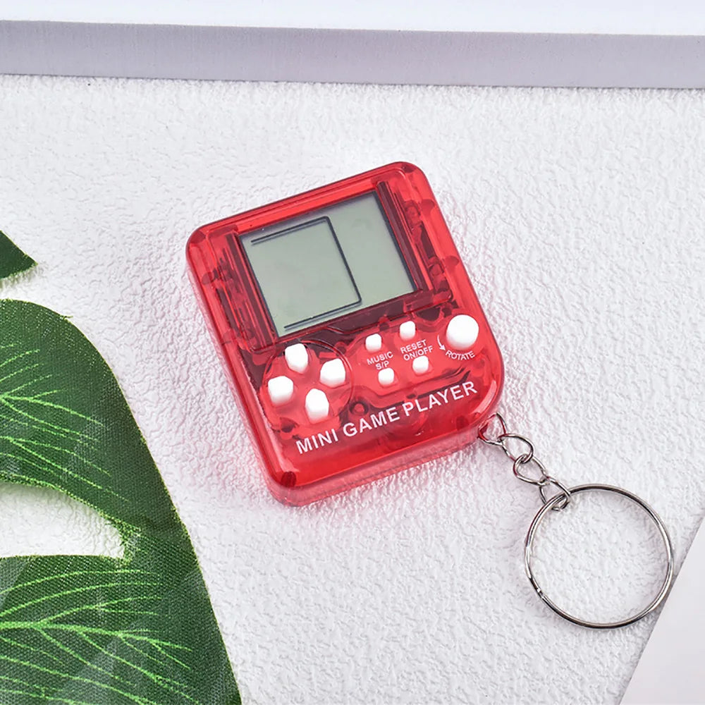 Retro Mini Handheld Game Console Classic Electronic Games Handheld Game Machine Children's Educational Game Console Toy Ide Gift Good Vibrations