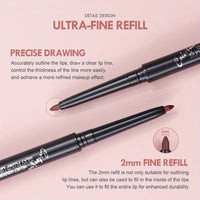 Lip Liner Waterproof, Sweatproof, Matte Multi-Color Correcting Lipstick Pencil Lip Makeup Cosmetics Mother's Day Gifts Good Vibrations