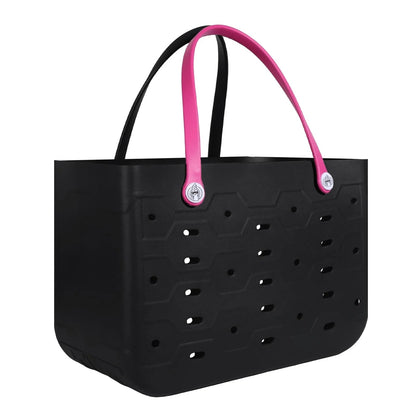 L/M/S multifunctional EVA tote bag, suitable for beach, swimming pool, gym and other occasions, suitable for both men and women Good Vibrations