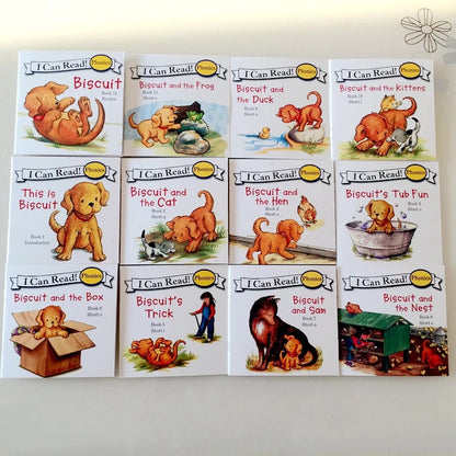 I Can Read Phonics 12 Books/Set My Very First Picture Books English Story Pocket Book for Children Kids Baby Montessori Reading Good Vibrations