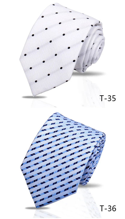 Elegant Ties For Men Fashion Item Necktie High Quality Classic Men Tie Suit Accessories Wedding Gifts Business Party Wholesale Good Vibrations