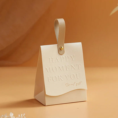 1Pcs Creative Wedding Accompaniment Wedding Candy Handheld Gift Boxes for Party Wedding Good Vibrations