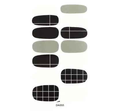Nail Stickers DIY Decals For Nail Art Wraps Women Beauty Full Cover Nail Manicures Decorations Uñas Postizas Press On Nails Good Vibrations