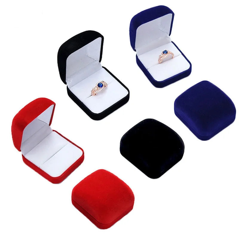 Wedding Prposal Gift Box Earrings Organizer Rings Container Trinket Box Ring Box Jewelry Organizer Packaging Box Good Vibrations