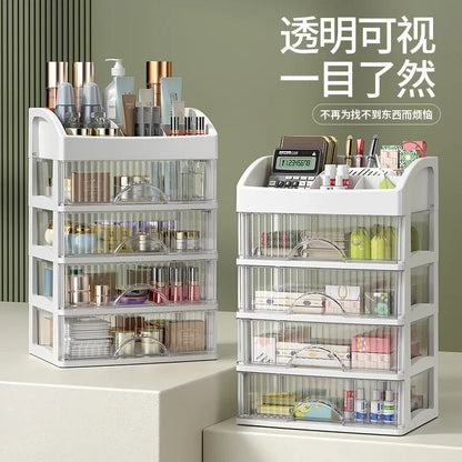 Make Up Large Capacity Organiser Drawer Jewelry Makeup Storage Nail Polish Lipstick Skincare Perfume Organizer Makeup Products Good Vibrations
