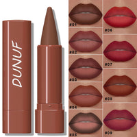 Gradient Lip Liner Pen with Matte Velvet Finish Smooth Application  Lipstick for Defined and Elegant Lips Good Vibrations