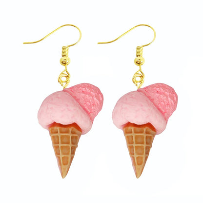 Earrings For Women Girls Cute Foods Hamburg Pizza Chicken Leg Candy Bottle Handmade Candy Kids Funny Resin Good Vibrations Adult Super Store