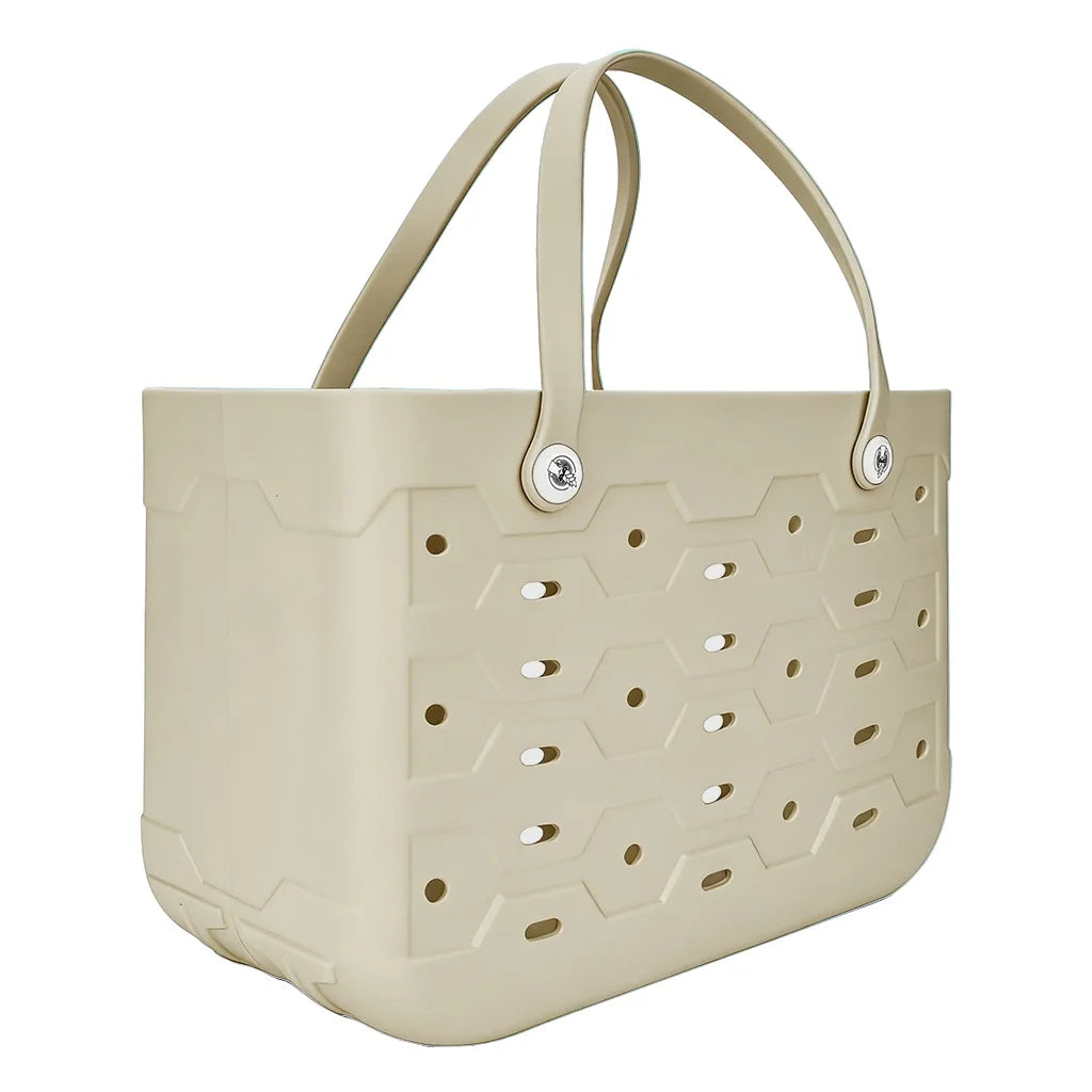 L/M/S multifunctional EVA tote bag, suitable for beach, swimming pool, gym and other occasions, suitable for both men and women Good Vibrations