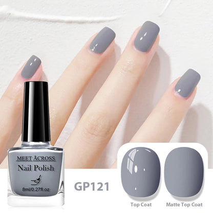 8ml Peel Off Water-Based Nail Polish Red Nails Fast Drying Long-Lasting Nail Art Polish DIY Design No Need Lamp Cure Manicure Good Vibrations