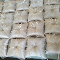 Wedding Ring Pillow For Wedding Decoration 15 X 15cm Double Heart Rhinestones Decor Satin Bridal Cushion With Ribbons Fashion Good Vibrations