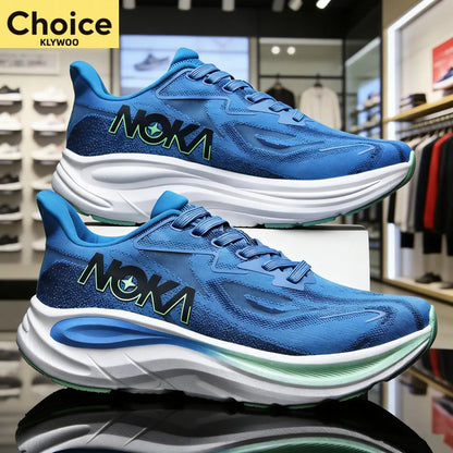Running Shoes Carbon Board Speciality Marathon Men Sports Breathable Lightweight Women's Comfortable Athletic Nonskid Sneakers Good Vibrations