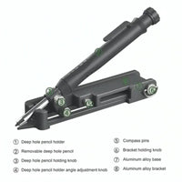 Graffiti Tools Writing Tools With Deep Hole Pencils Woodworking Line Measuring Tools Multi-function Adjustable Compass Tool Good Vibrations