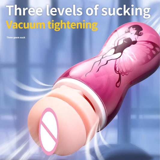 Marilyn Male Masturbator Adult Erotic Toys Silicone Masturbation Cup Penis Exerciser Male Deformable Sex Toys Blowjob Sex Shop